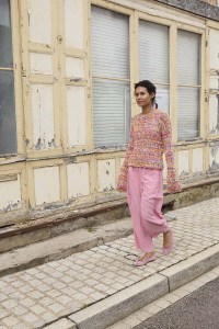 Kit à tricoter Lang Yarns Hilke Pull en Lisboa