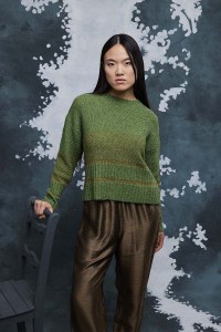 Kit à tricoter Lang Yarns Timea Pull en Nomad