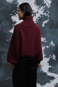 Kit à tricoter Lang Yarns Paula Pull Top Down en Lambswool