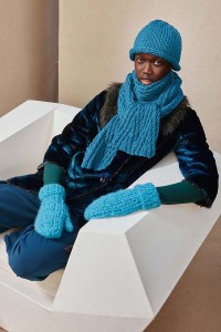 Kit à tricoter WoolAddicts Flowing Time Écharpe en Glory