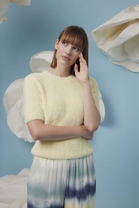 Kit à tricoter Lang Yarns Liv Pull en Velvet