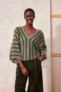Kit à tricoter Lang Yarns Zada Pull en Velvet et Lace