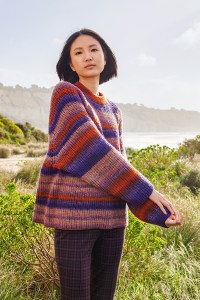 Kit à tricoter WoolAddicts Home Port Pull Top Down en Move 6-Ply