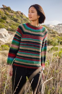 Kit à tricoter WoolAddicts Home Port Pull Top Down en Move 6-Ply