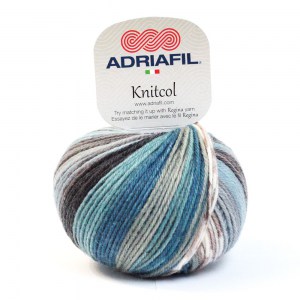 Adriafil Knitcol - Pelote de 50 gr - 75 Fantaisie mer