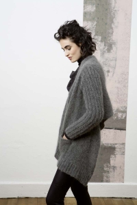 236-30 Gilet en Lang Yarns Mohair Trend