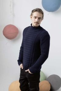 247-21 Pull homme en Lang Yarns Cashmere Cotton