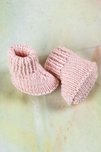 2535-01 Modèle Chaussons en Lang Yarns Merino 200 Bébé