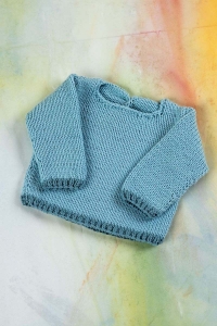 2535-15 Modèle Pull en Lang Yarns Merino 200 Bébé