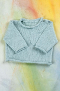 2535-21 Modèle Pull en Lang Yarns Merino 200 Bébé