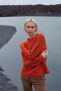 2577-11 Modèle Issa Pull en Lang Yarns Donegal Tweed+