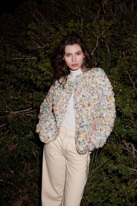 2584-044 Modèle Gwen Veste en Lang Yarns Mosaic