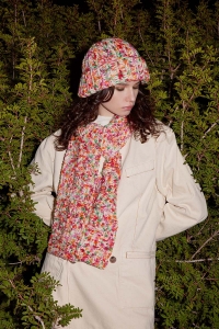 2584-045 Modèle Eugenie Bonnet en Lang Yarns Mosaic