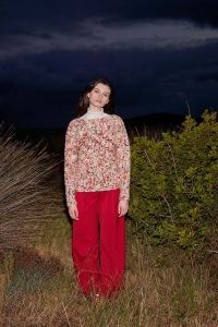 2584-047 Modèle Willow Pull crocheté en Lang Yarns Mosaic