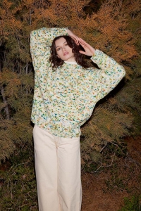 2584-260 Modèle Seraphina Pull en Lang Yarns Mosaic