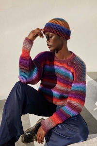 2586-005 Modèle Delightful Bonnet en Wool Addicts by Lang Yarns Move 6ply