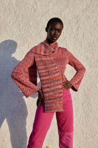 2586-008 Modèle Beautiful Day Écharpe en Wool Addicts by Lang Yarns Move 4ply