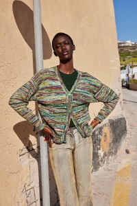 2586-014 Modèle Pure Delight Veste en Wool Addicts by Lang Yarns Move 8ply