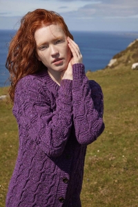 2587-082 Modèle Aoife Veste en Lang Yarns Donegal Tweed+