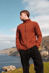 2587-270 Modèle Cian Veste en Lang Yarns Donegal Tweed+