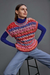 2588-113 Modèle Bonny Débardeur en Lang Yarns Magnolia