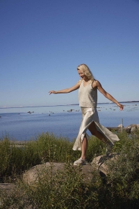 2590-005 Modèle Camilla Haut en Lang Yarns Cotton Tweed