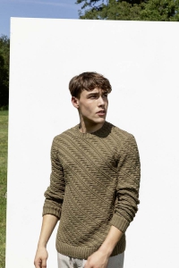 263-44 Modèle Pull homme en Lang Yarns Oslo