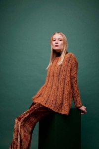 286-02 Modèle Gladis Pull en Lang Yarns Lace