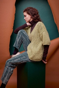 286-18 Modèle Jacky Pull en Lang Yarns Avalon