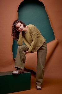 286-20 Modèle Amber Pull en Lang Yarns Baby Alpaca