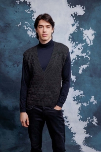 286-37 Modèle Blake Débardeur en Lang Yarns Vaya