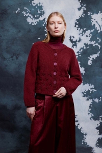 286-46 Modèle Lucilla Veste Top Down en Lang Yarns Lambswool