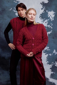 286-49 Modèle Wenda Veste Unisexe en Lang Yarns Yak