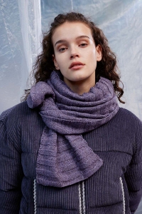 286-60 Modèle Fauve Écharpe en Lang Yarns Nomad