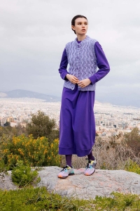 287-05 Modèle Morning Mist Gilet en Wool Addicts by Lang Yarns Glory