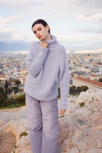 287-06 Modèle Soft Exhale Pull en Wool Addicts by Lang Yarns Honor