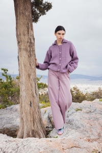 287-11 Modèle Skyline Veste en Wool Addicts by Lang Yarns Glory