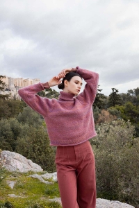 287-13 Modèle Raise Me Up Pull en Wool Addicts by Lang Yarns Glamour