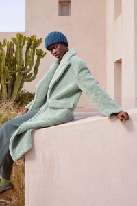 287-21 Modèle Salt Spray Bonnet en Wool Addicts by Lang Yarns Memory