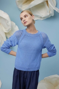 288-59 Modèle Jorunn Pullover en Lang Yarns Oceania