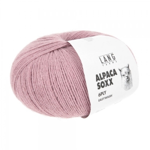 Lang Yarns Alpaca Soxx 6-ply - Pelote de 150 gr - Coloris 0019 Flamant Rose