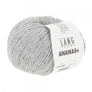Lang Yarns Ananas+ - Pelote de 50 gr - Coloris 0003 Gris