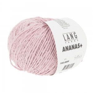 Lang Yarns Ananas+ - Pelote de 50 gr - Coloris 0009 Rose