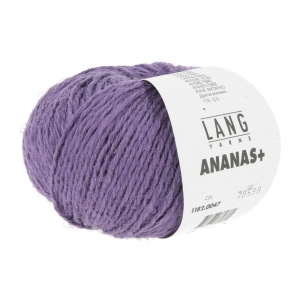 Lang Yarns Ananas+ - Pelote de 50 gr - Coloris 0047 Violet