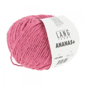 Lang Yarns Ananas+ - Pelote de 50 gr - Coloris 0065 Pink
