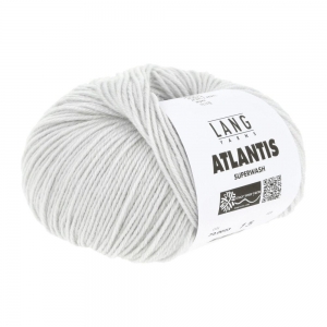 Lang Yarns Atlantis - Pelote de 50 gr - Coloris 0023 Gris Clair