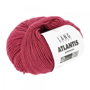 Lang Yarns Atlantis - Pelote de 50 gr - Coloris 0061 Vino