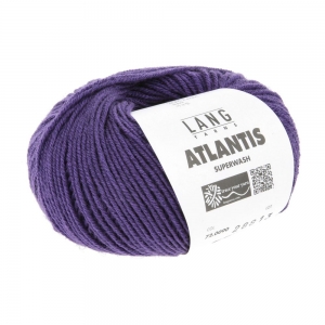 Lang Yarns Atlantis - Pelote de 50 gr - Coloris 0090 Violet Royal