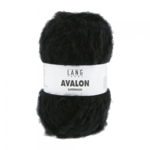 Lang Yarns Avalon - Pelote de 50 gr - Coloris 0004 Noir