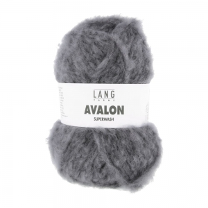 Lang Yarns Avalon - Pelote de 50 gr - Coloris 0005 Gris